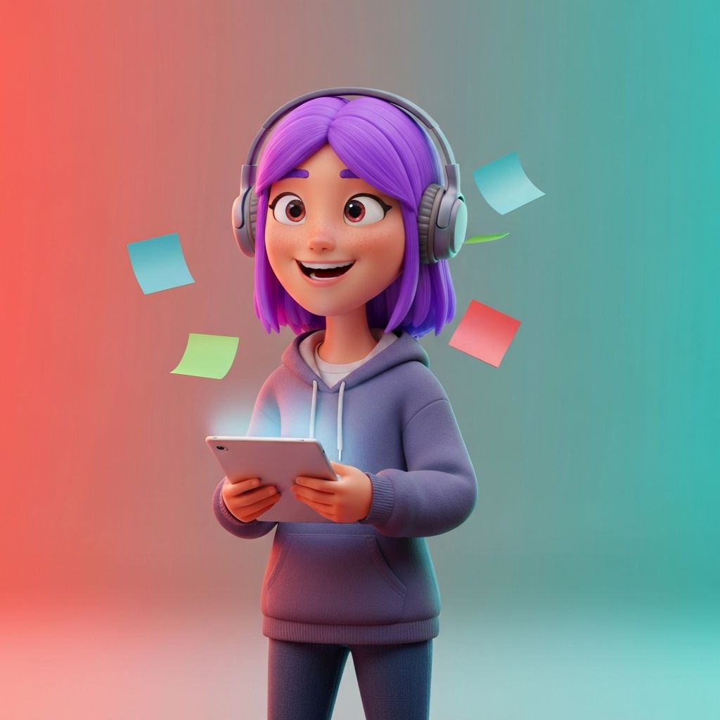 Student using Studynergy